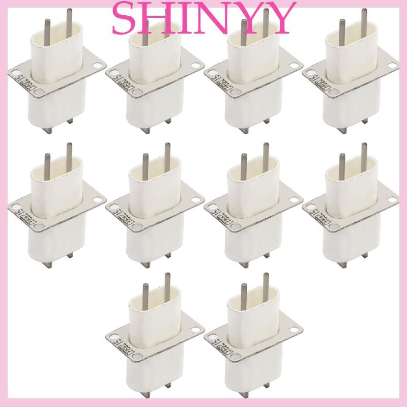 SHI Lò Vi Sóng Đầu Nối 4 Dây Tóc Pin Ổ Cắm Chuyển Đổi Lò Vi Sóng Ổ Cắm