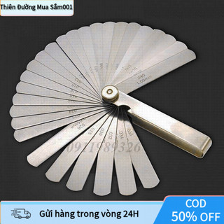 Bộ Thước Lá Đo Khe Hở Căn Xupap 32 Lá  – Dụng Cụ Căn Lá Kỹ Thuật Cơ Khí Chính Xác