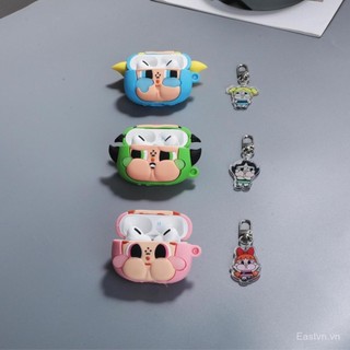 [Mặt dây chuyền] 2025 Phong cách mới Powerpuff Ba chiều dành cho bé gái Tai nghe nhét tai Bluetooth không dây Vỏ bảo vệ miễn phí Mặt dây chuyền SDTH đa năng