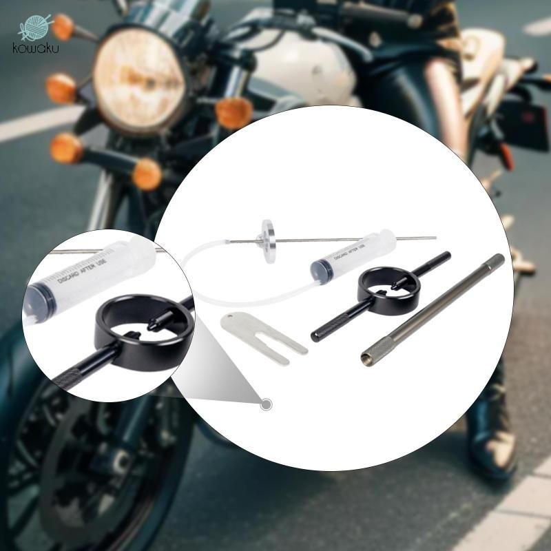Bộ dụng cụ dịch vụ phuộc xe máy Dụng cụ tiện lợi Thanh giảm chấn Công cụ chảy máu