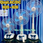 Giá Sỉ ONL - [HONJIANDA FL 626] Quạt sạc tích điện để bàn AC&DC có đèn LED & USB, Bảo hành 12 tháng, tiểu/trung/đại- Led — ảnh 8