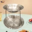 Bộ Đế Hải Sản Giá Khay Hải Sản 2 Tầng Phụ Kiện Đa Năng Bộ Đồ Ăn Hợp Thời Trang Thép Không Gỉ Cho Sinh Nhật