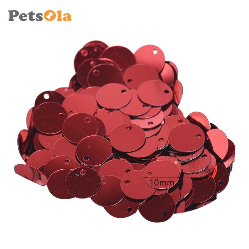 Kim sa tròn phẳng 300x10mm có lỗ - Dùng cho Crafting và Trang trí