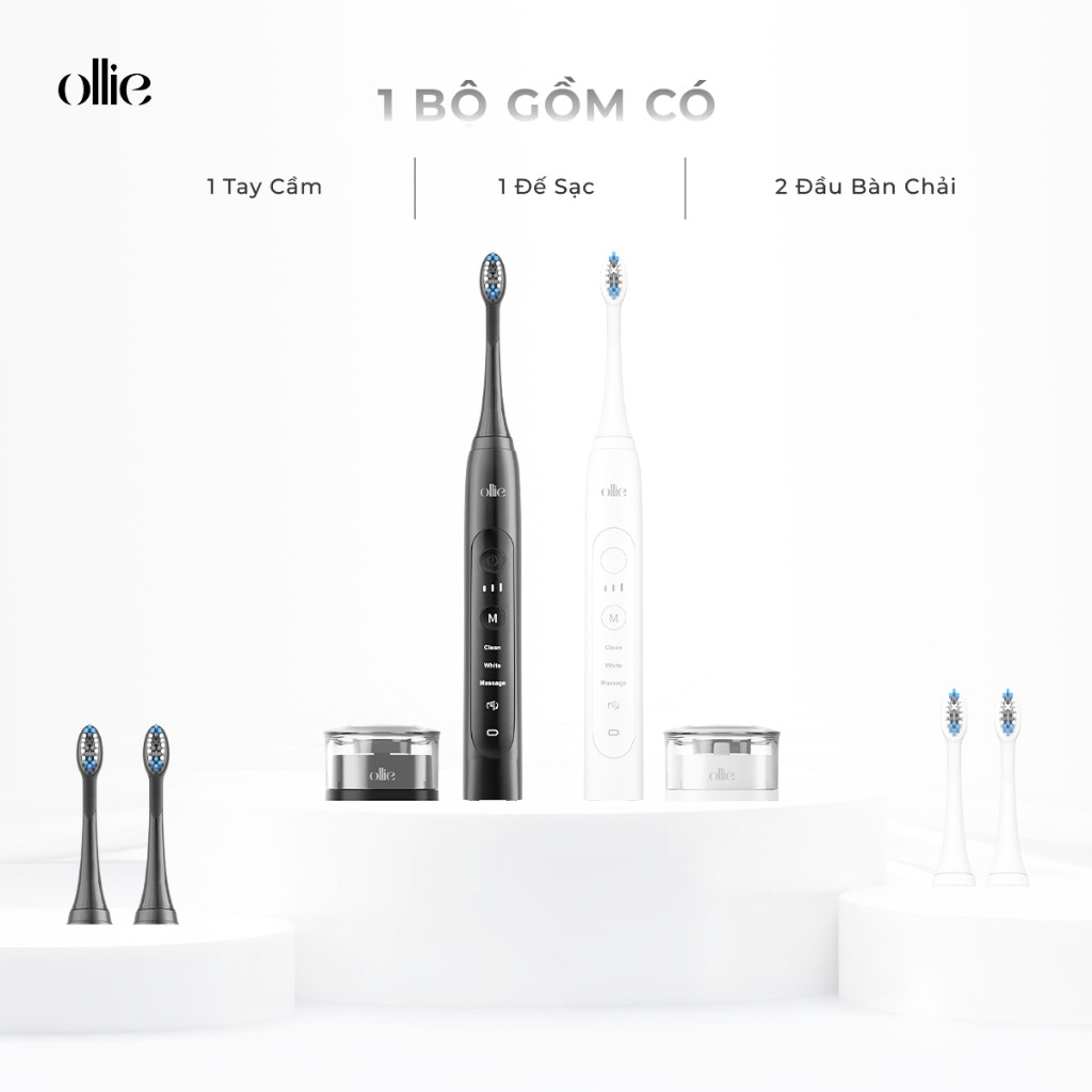 Bàn chải đánh răng điện OLB-MLM-SG-01 |Hàng Chính Hãng - Bảo Hành 12 Tháng
