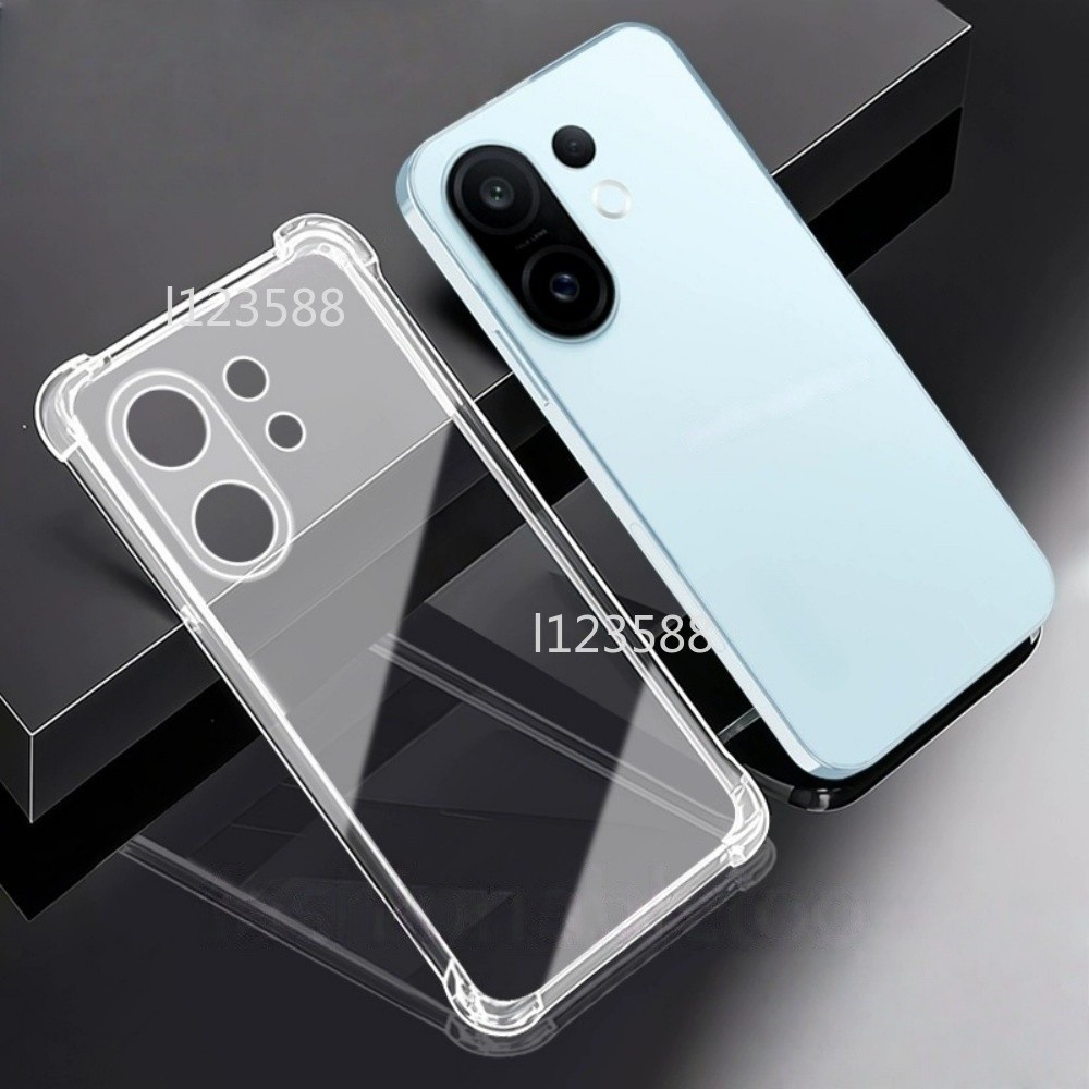 Dành Cho Vivo V60 5G Chống Sốc Túi Khí Trong Suốt Dành Cho Vivo V60 V 60 VivoV60 5G 2025 Ốp lưng Silicon Mềm Trong Suốt Ốp Lưng