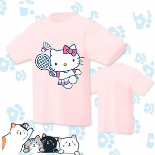 Áo sơ mi Hello Kitty YONEX nam nữ - thoáng khí, thoải mái, đa năng cho cầu lông và đi lại