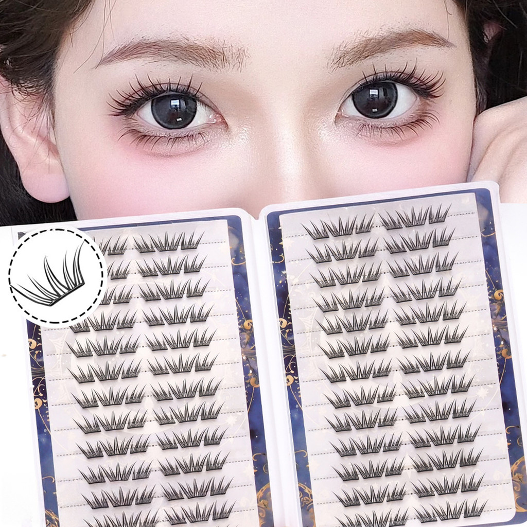 C Curl Lông Mi Giả Nối Mi Mềm Mại & Thoải Mái Cụm Mi Cho Tiệc Cưới Hoặc Ngày