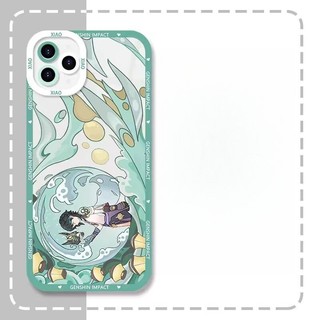 Ốp Điện Thoại Cho Iphone 6 6S 7 8 Plus X XR XS Max 13 14 15 Pro 15 Plus Ốp Lưng Genshin Impact Wanderer Clorinde Xiao Ayato Tartaglia Alhaitham Furina Mắt Thiên Thần