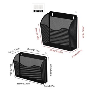 DE Giá đỡ tập tin treo tường Túi lưu trữ tập tin cho tài liệu Tạp chí Thư