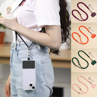 Dây đeo chéo TWE Dây đeo vòng cổ Đa năng Điều chỉnh điện thoại di động Dây dài có kẹp Dây buộc chống mất VN