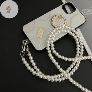 Twe Điện Thoại Di Động Dây Đeo Ngang Vòng Cổ Dây Ngọc Trai Chống Mất Sling VN