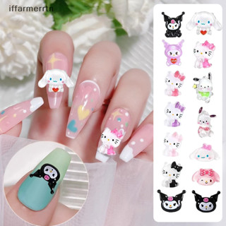 Cứng 10 Chiếc Sanrio Nail Ch Kawaii Hello Kitty Kuromi Cinnamoroll Hoạt ...