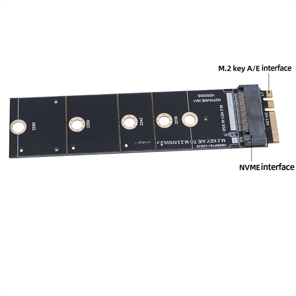 Jmt Cho M2 KEY A / E Sang M.2 NVME Adapter Chuyển Đổi Thẻ Nâng Giao Diện WIFI Cho M.2 NVME PCI-E 2230 2242 2260 2280 Bảng Mở Rộng SSD