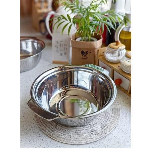 Bộ Thau Rổ Inox Chockmen 27cm CKM35 31cm CKM58