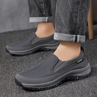 Giày Lưới Nam Size 39-45 Nhẹ Thoáng Khí Giày Chạy Bộ Giày Thể Thao Cổ Miễn Phí Vận Chuyển