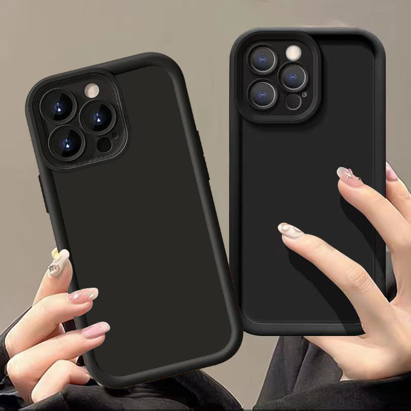 Ốp Lưng Cho OPPO A17 A60 A18 A15 A38 A57 A16 A5S A7 A55 A35 A53 A74 A58 A92 A78 A98 A76 A15S A77 A31 A16E A52 A54 Reno 8T Silicon Mềm Mờ Chống Sốc Đơn Giản Tình Yêu Ins Cover