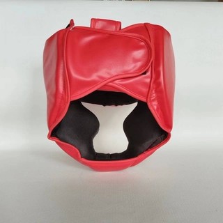 Boxing Helmet Training Competition Head Protection Protective Cover Muay Thai Fight Free Combat Head Protector Head Protection Adult and Children Thickened Headgear EJfH