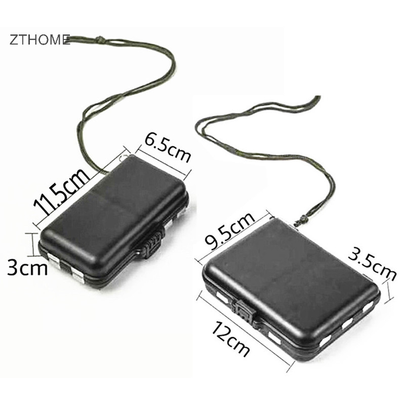 Zthome Mồi Hộp Bảo Quản Phụ Kiện Câu Cá Hộp Phụ Kiện Câu Cá Móc Câu Bảo Quản Mồi Hộp HOT