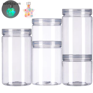 Xoitu Rõ Ràng Kín Lọ Kín Có Nắp Bảo Quản Thông Tư Xô Lon Đai Ốc Lọ Hạt Khác Chai Nhựa VN