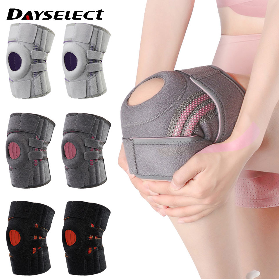 Dayselect Bó Đầu Gối Nevor Cao Giúp Phòng Tránh Chấn Thương Dây Chằng Khi Đá Bóng Cầu Lông Tennis