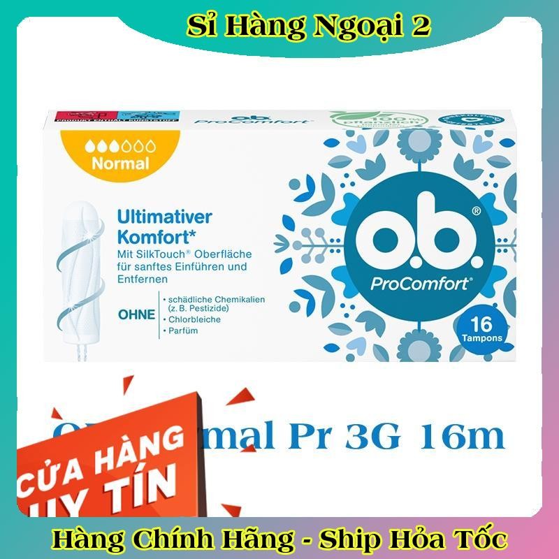 Băng vệ sinh Tampon Ob Đức - Date mới đủ Bill