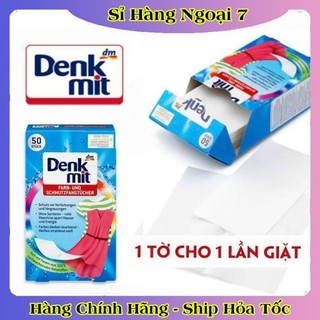 [auth] Giấy hút màu và chống phai màu quần áo DENKMIT 24 tờ- Nội địa Đức Đủ Bill [Hot] .