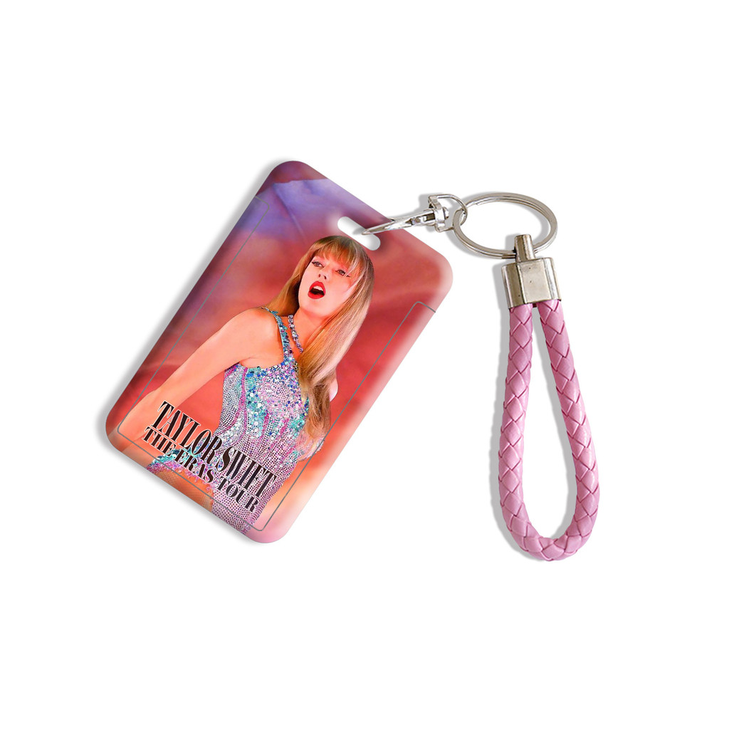 Taylor Swift Acrylic Móc Chìa Khóa Ca Sĩ Nửa Đêm Trong Suốt Móc Khóa THE ERAS TOUR Thẻ Tay Móc Khóa Khối Rubik Vòng Chìa Khóa YM