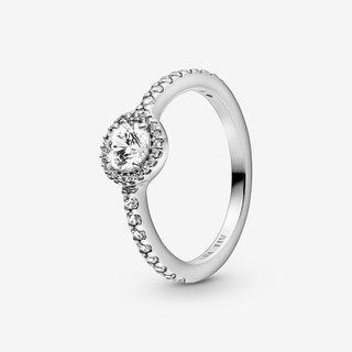 Hàng giao ngay Nhẫn bạc 925 mạ vàng hồng 14K phong cách cổ điển dành cho nữ