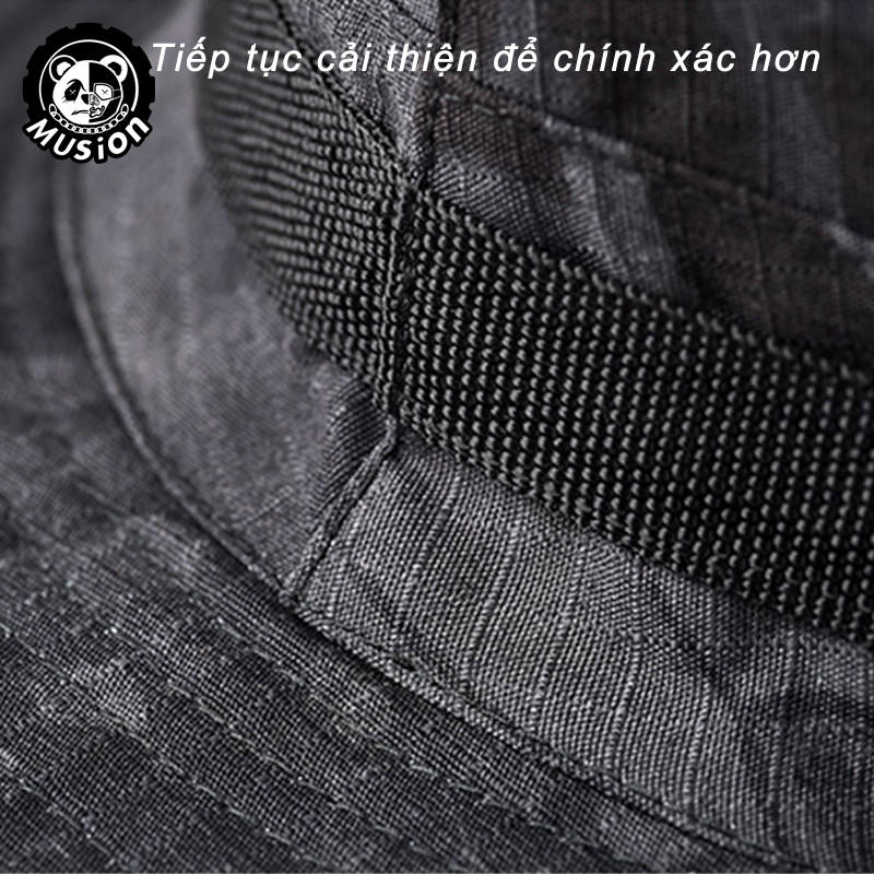 Musion Boonie Mũ Balaclava Mũ Phù Hợp Với Mũ Mềm Có Thể Gập Lại Chống Nắng Mũ Câu Cá Thoáng Khí Người Cá Săn Bắn Ngoài Trời Câu Cá Mũ Rộng Mũ Chống Nắng
