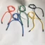 Mya Hợp Thời Trang Nylon Cặp Đôi Vòng Tay Dệt Tay Dây Đeo Tay Có Thể Điều Chỉnh Chiều Dài Dây Đeo Tay Thời Trang Lắc Tay Phụ Kiện Cho Anh ấy Và H