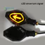 Đèn báo rẽ trước & sau xe máy Đèn lái LED siêu sáng 12V cho xe máy mới