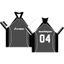 SY3 EXO BAEK HYUN số 04 KPOP jersey dạo phố Vải Cosplay 3D mùa hè Áo thun ngắn tay Anime YS3