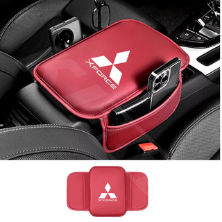 Mitsubishi Xforce X-Force Hộp Tay Lái Da Đệm Có Túi Bộ Nhớ Trung Tâm Cotton Khuỷu Tay Hỗ Trợ Tay Vịn Bảo Quản Phụ Kiện Nội Thất