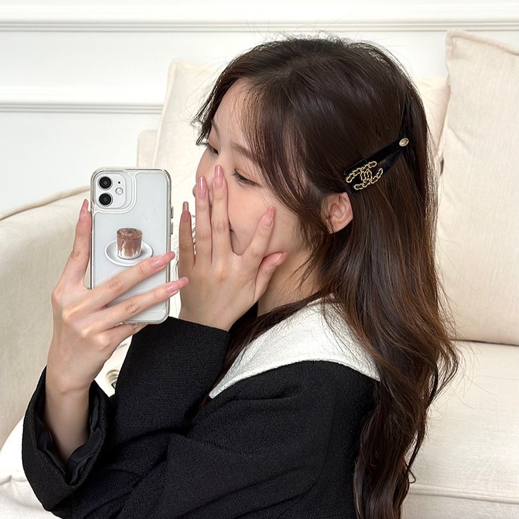 Kẹp tóc nhung BB kiểu Pháp dành cho nữ