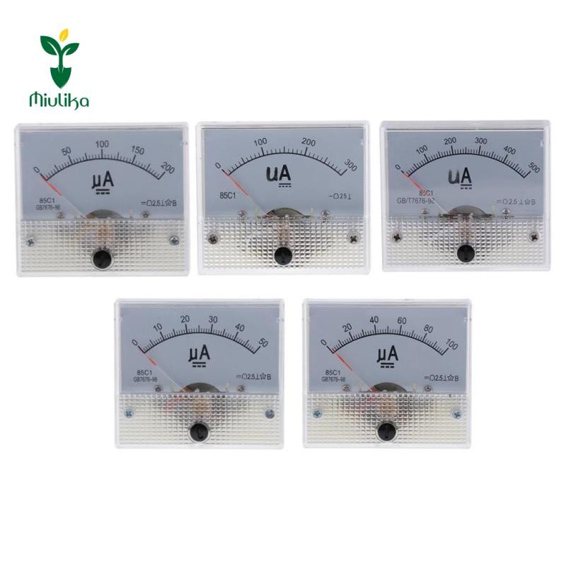 Mạch Ampe kế bảng điều khiển tương tự hình chữ nhật DC hoặc các thiết bị đo lường khác Ampe kế, 0 đến 0