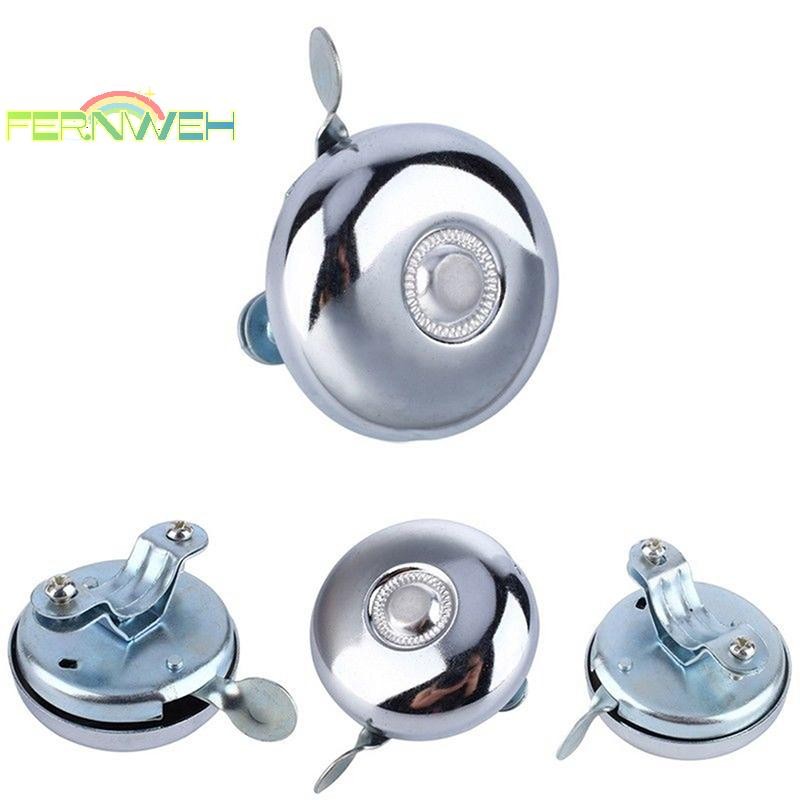 [Fernweh] Vòng kim loại cổ điển Retro Xe đạp Tay lái xe đạp Báo động âm thanh Bạc [MỚI]