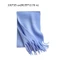 Khăn choàng Cashmere mùa đông CHEESELY, Khăn quàng cổ tua dài màu trơn Mohair, Khăn choàng dày mềm mại ấm áp quấn nữ