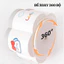 Hộp đựng bút để bàn xoay 360 thiết kế bông hoa 6 ngăn, Hộp đựng văn phòng phẩm để bàn