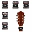 DARON Fret Wrap Guitar, Dễ dàng cài đặt Loại bỏ tiếng ồn Guitar Beam Tape, Bộ phận đàn guitar Bọc dây đeo đàn guitar có thể điều chỉnh Giảm tiếng ồn Tắt tiếng Quấn nhạc cụ dây