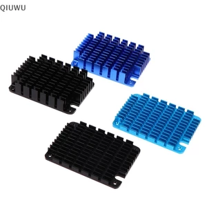 Tản nhiệt hợp kim nhôm QIUWU cho mô-đun tính toán Raspberry Pi 4 CM4,55 * 40 * 5 / 55 * 40 * 11MM.
