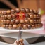 Vòng Tay Trầm Hương 108 Hạt Size 6Li Mix Charm Theo Mệnh - Kèm Hộp Gấm Đựng Vòng Phụ Kiện