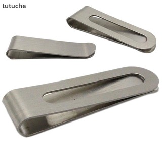 Tutuche Slim Thép không gỉ Kẹp tiền Ví Thẻ tín dụng ID Người giữ tiền VN