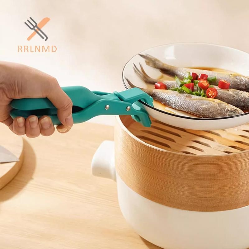 Rrlnmd Bát Thìa Món Ăn Kẹp Nồi Chảo Kẹp Đĩa Đĩa Nóng Bát Kẹp Lưỡi Chống Bỏng Tay Cầm Chống Trơn Trượt Tiện Ích Nhà Bếp MỚI