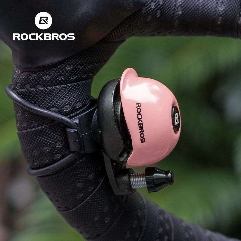 Rockbros Chuông Xe Đạp Leo Núi Xe Đạp Đường Bộ Đồng Sừng Cảnh Báo Đi Mũ Bảo Hiểm Mũ Nhỏ Tạo Kiểu Chuông Đa Năng