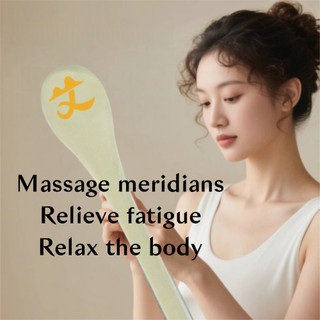 Búa Massage ARTISANU, Massage Kinh Tuyến Handmade Mugwort Búa, Thực Tế Tự Massage Di Động Bấm huyệt Búa Sức Khỏe Giảm Mệt Mỏ