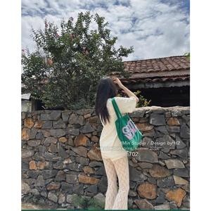 Set áo cotton cao cấp in nơ phối quần ren ống loe slay sang chảnh dành cho nữ mặc đi chơi du lịch xịn - Baotrang.clothes