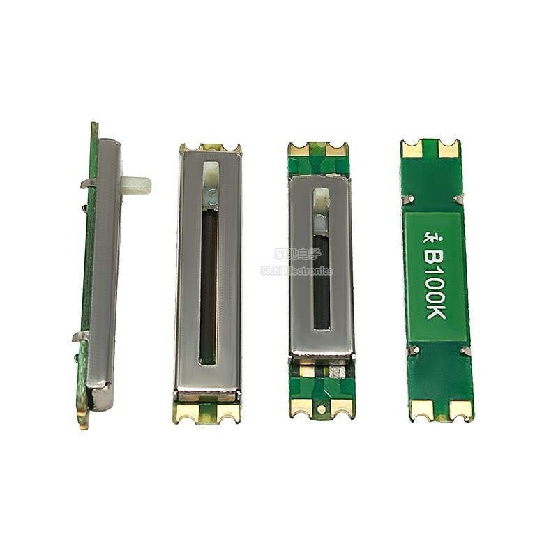 Công Tắc Miếng Dán Trượt Đơn Điện Áp Thì 10MM / 15MM Tay Cầm Chiều Cao 2.3MM Điện Trở B100K