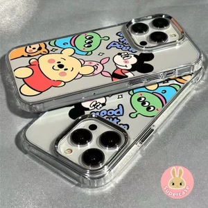 Ốp Điện Thoại Disney Hoạt Hình Dễ Thương Cho Honor X70i X60 X60i X50 X40 GT Pro Power X50i X40i X30i X30 5G 4G Vỏ Mickey Winnie Ốp Lưng Chống Sốc