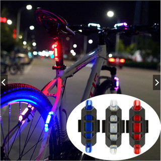 【MOTEX】Đèn Led Cảnh Báo Gắn Đuôi Xe Đạp Leo Núi Có Thể Sạc Lại Bằng Cổng Usb Đèn Xe Đạp