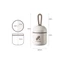 Hộp đựng thuốc di động GILL, Hộp đựng thuốc thiết kế tay cầm chống ẩm, Hộp đựng thuốc hai ngăn bằng nhựa bền bỉ Hộp đựng thuốc Mini Hộp đựng thuốc